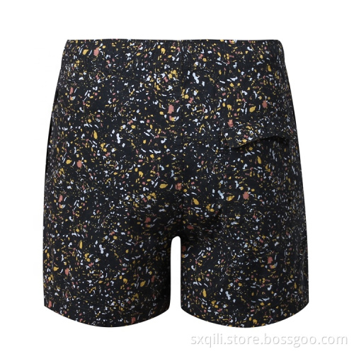 summer cotton hawaiian swim mens beach shorts swimwear